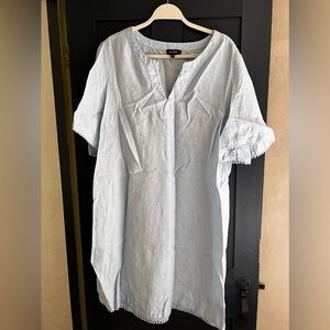 Lord & Taylor Linen Shift Dress